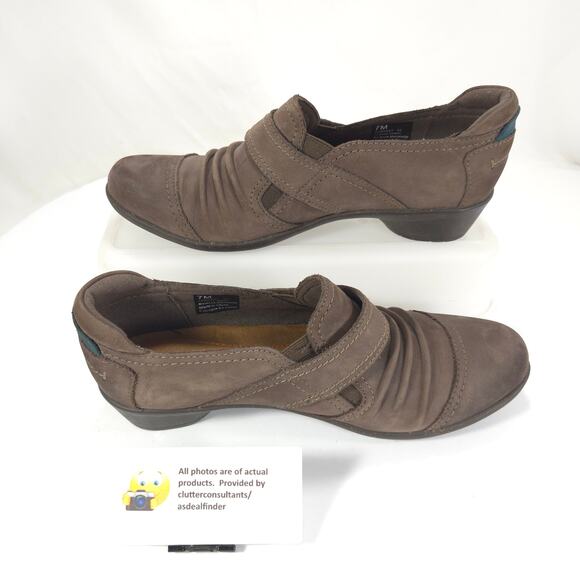 Cobb Hill by New Balance Casual Cap Toe Shoe Womens Size 7 CCR04ST Brown - Picture 4 of 9
